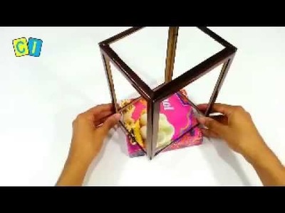 How to make pet house using paper box