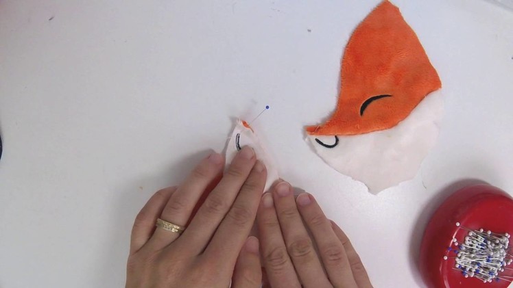 How to make plush: Pinning concave to convex pieces