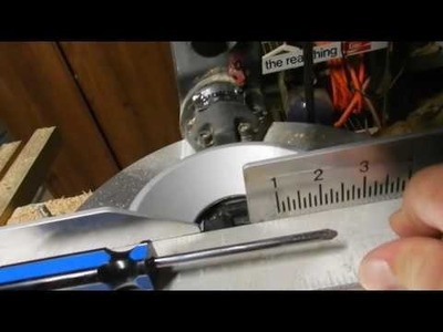 How to Straighten a Miter Saw Fence