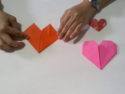 Origami Heart - Simple and Easy Paper Art Crafts for Kids and Everbody