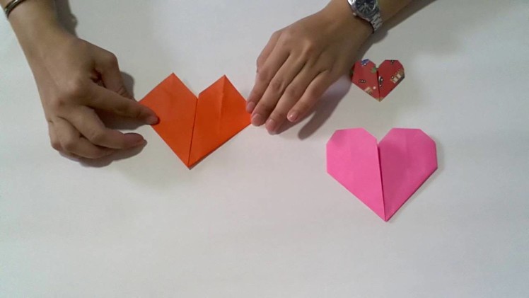 Origami Heart - Simple and Easy Paper Art Crafts for Kids and Everbody