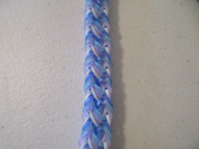 Rainbow Loom Hook Only Tutorial: The Woven Web Bracelet