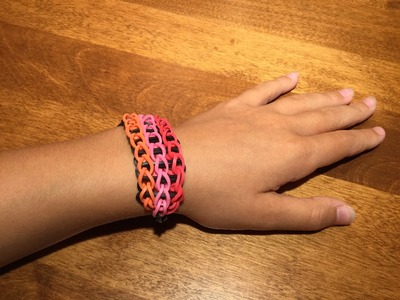 Rainbow Loom Triple Single Bracelet Tutorial