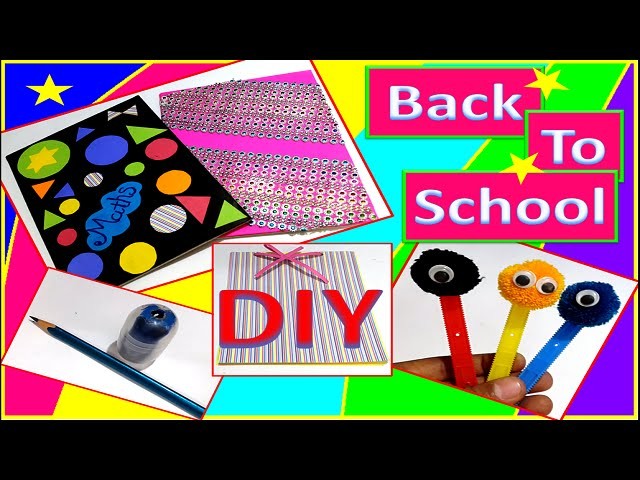 Weird Back To School Life Hacks Supplies! | EASY DIY Crafts Sharpener Cases | Giveaway.