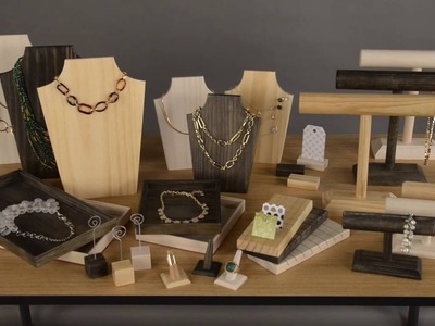 Wood Jewelry Boutique Collection