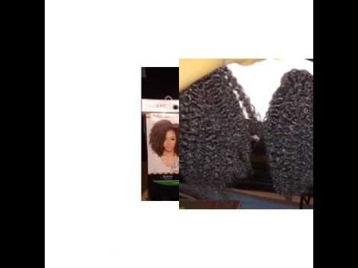 Crochet Vixen w.Natural Bob Marley Hair