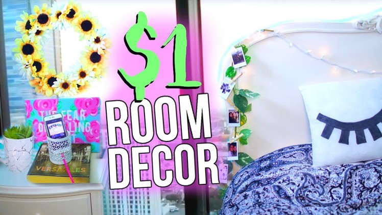 DIY $1 Room Decor! Pinterest Inspired!