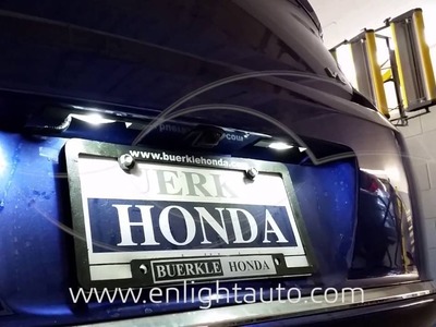 DIY: 2013-2015 Honda Accord LED Interior Kit & License Plate Bulb Install