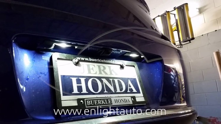 DIY: 2013-2015 Honda Accord LED Interior Kit & License Plate Bulb Install