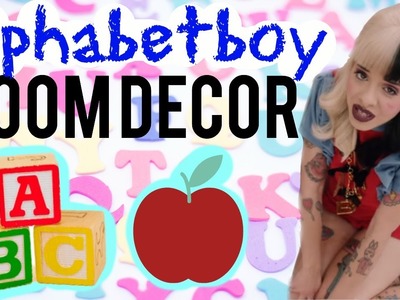 DIY Alphabet Boy Room Decor! Melanie Martinez-Inspired!