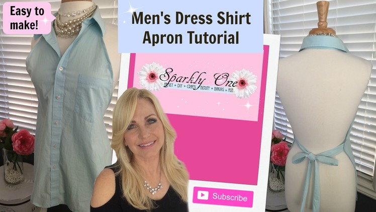 DIY ❥❥❥ Apron Tutorial From a Men's Dress Shirt