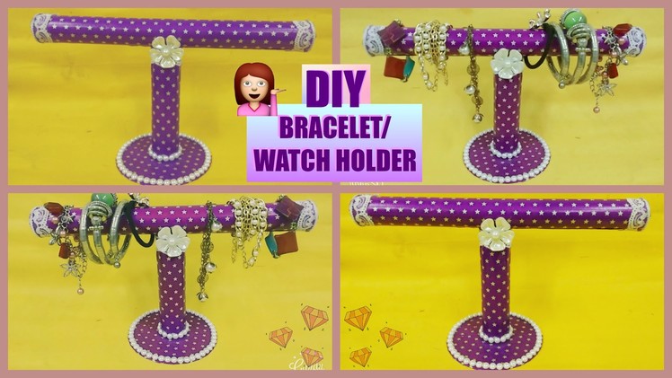 DIY Bracelet. Watch Holder | Best Out Of Waste | Crafty Zilla|