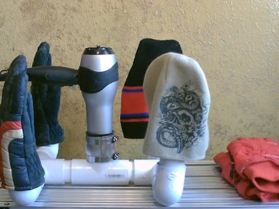 DIY Dryer! - Multi-use mini dryer! - (for shoes,boots,hats,gloves) - dries 'em quickly