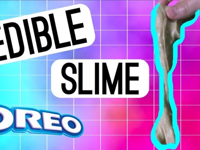 DIY EDIBLE SLIME OREO!!! How to make SLIME you can EAT! EASY Slime Recipe