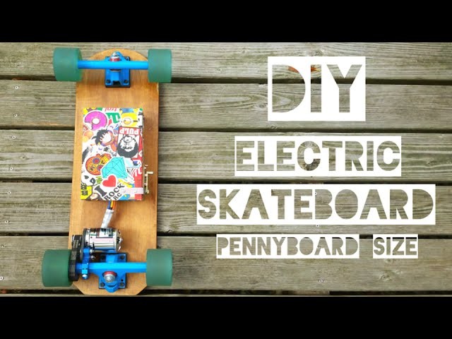 DIY ELECTRIC SKATEBOARD. For Students. Tutorial