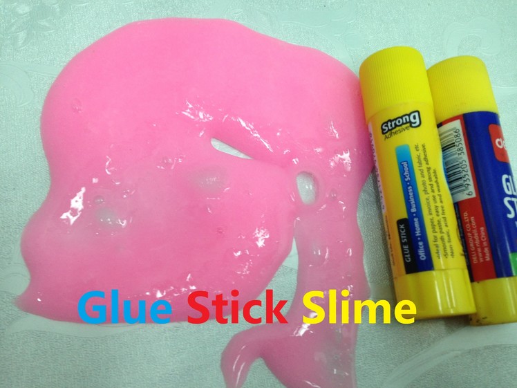 DIY Glue Stick Slime , How to Make Slime with a Glue Stick
