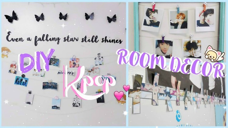DIY Kpop Room Decor ♡ BTS & EXO Edition