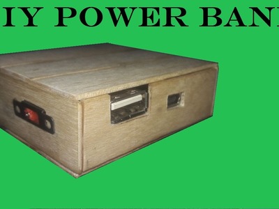 Diy Power Bank Made out of a Mobile Battery