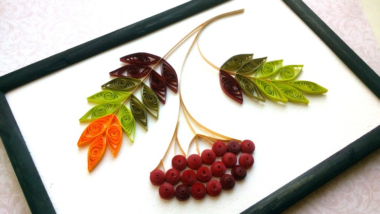 DIY Room Decor With  Quilling:  Autumn Room Decor - Creative Paper