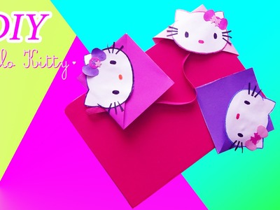 DIY School Supplies ! Hello Kitty Bookmark DIY