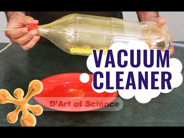 DIY VACUUM CLEANER powered by ELASTICITY!!? - dartofscience