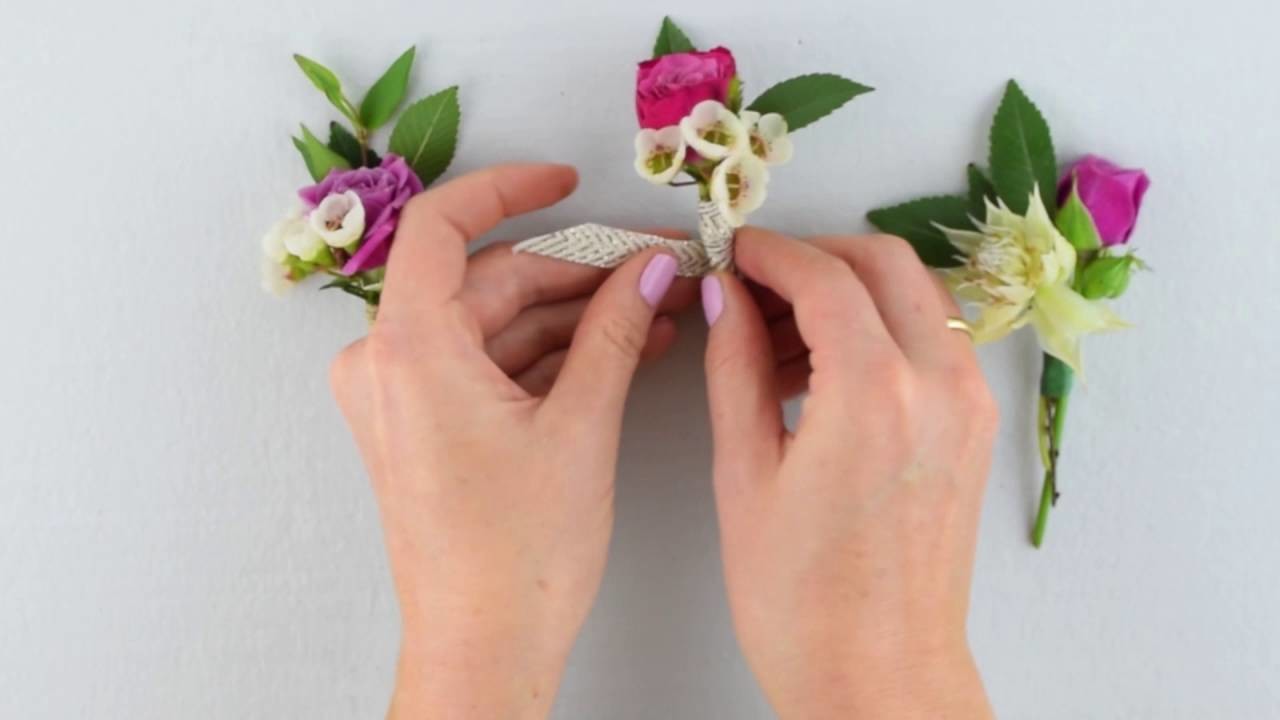 Flower Moxie Diy Boutonniere And Corsages ~super Fast Tutorial~