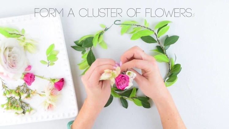 Flower Moxie DIY Flower Crown  ~SUPER FAST TUTORIAL~