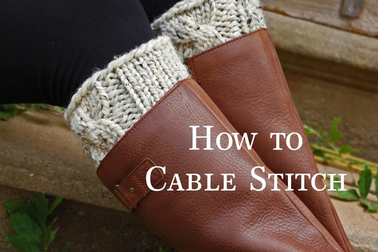 How to Cable Knit : C6F