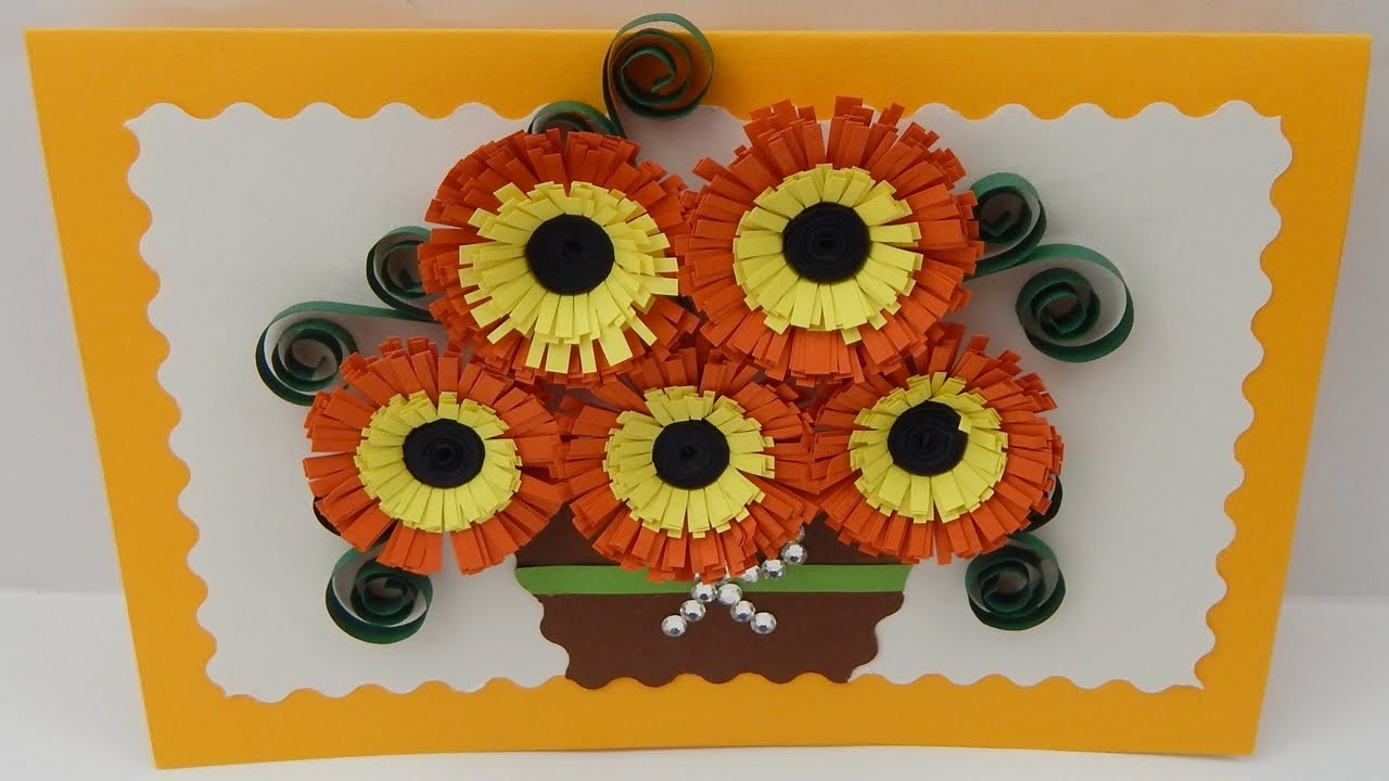 how-to-make-a-greeting-card-with-quilling-flowers-diy-tutorial-free