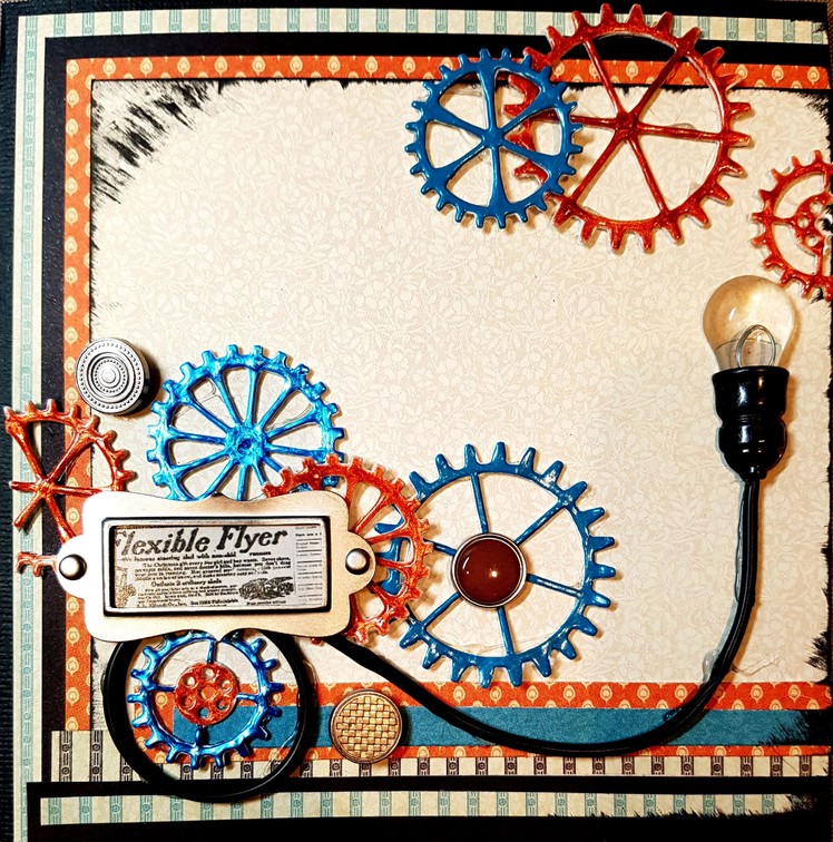 How to Make a Steampunk Birthday Card ~ Video Tutorial