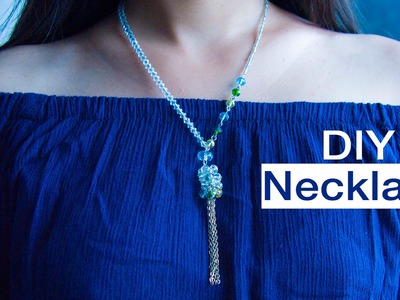 How to make necklace | DIY necklace | jewelry making
