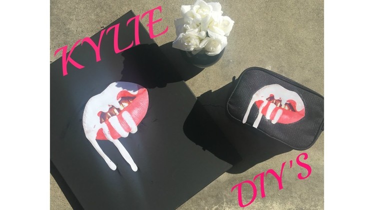 KYLIE DIY'S Under $10 |Home Decor, Makeup Bag