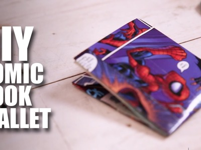 Mad Stuff With Rob - DIY Comic Book Wallet | Superhero Special