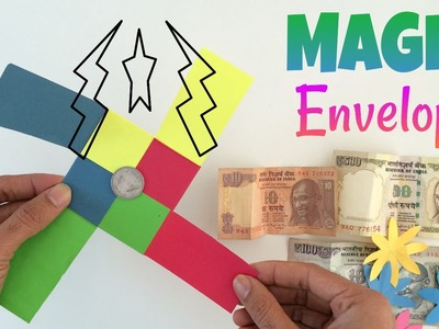 Tutorial to make "Colourful Magic Envelope" - Anyone can do this trick - DIY