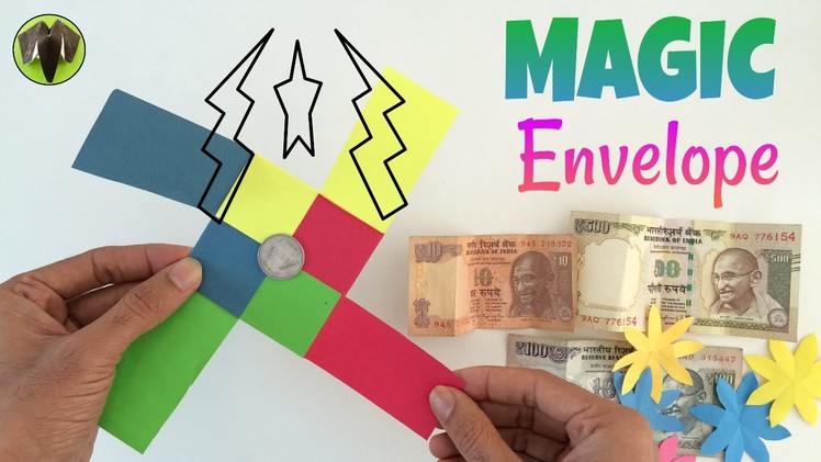 Tutorial to make "Colourful Magic Envelope" - Anyone can do this trick - DIY