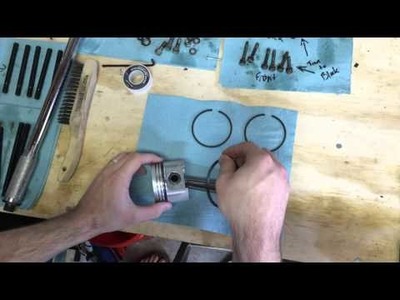 Classic Mini DIY - Piston Ring Install