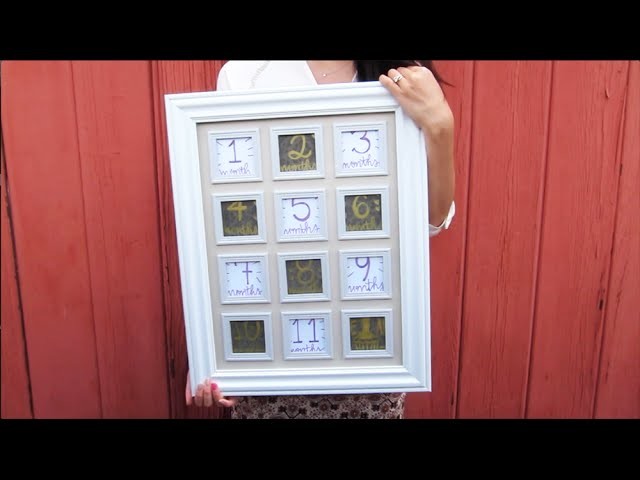 DIY A Year in Photos Wedding Gift Idea!