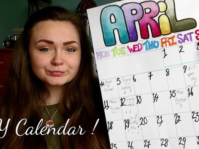 DIY Calendar l April