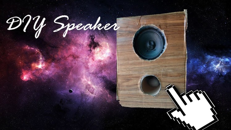 DIY Cardboard Speaker