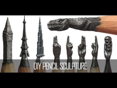 DIY Pencil Sculpture
