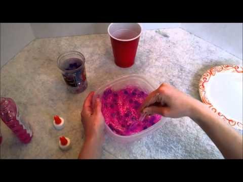 DIY Slime with Water Beads