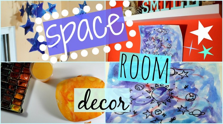 DIY space and Galaxy room decor!!! | A AND O DECOR |