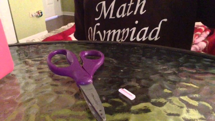 Diy straw fake nails (part1)