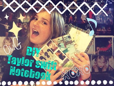DIY Taylor swift notebook
