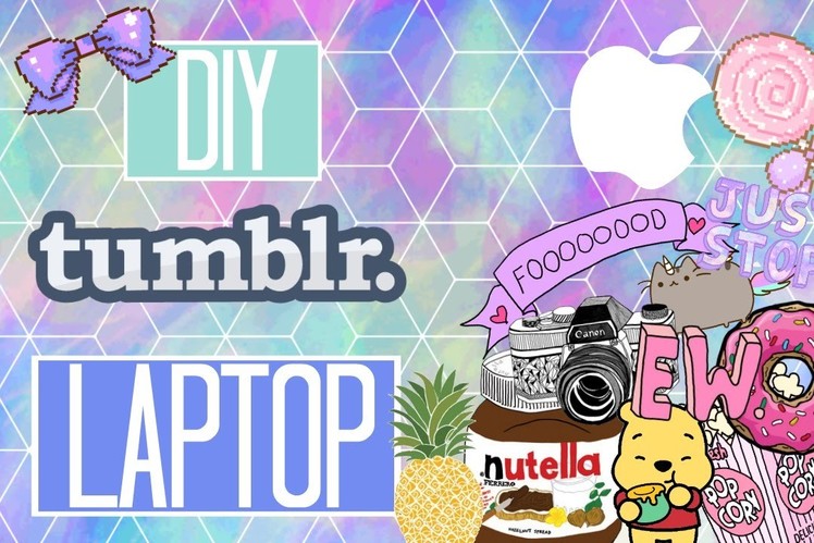 DIY Tumblr Inspired Laptop | pastella28