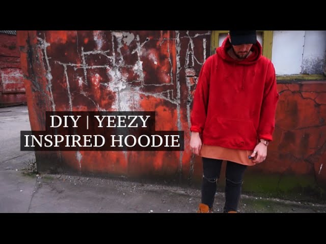 DIY | Yeezy Inspired Thrifted Hoodie | Josh Barnett