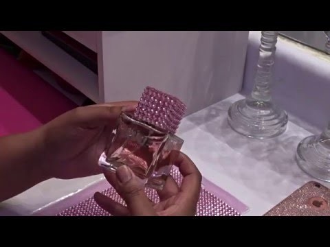 Pink Diamond Perfume Bottle: DIY