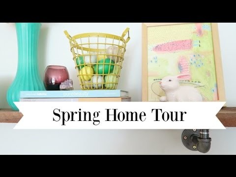 Spring Home Tour 2016 | Thrifted and DIY Decor