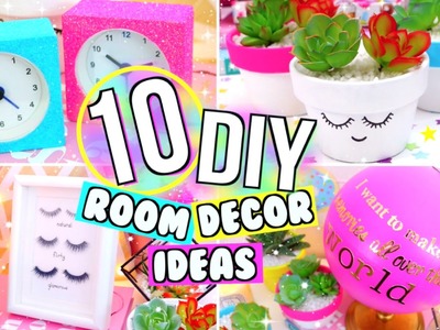 10 DIY ROOM DECOR IDEAS! FUN DIY ROOM DECOR IDEAS YOU NEED TO TRY!