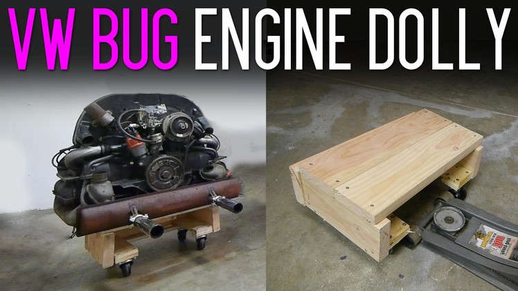 $12 DIY VW Bug Engine Dolly